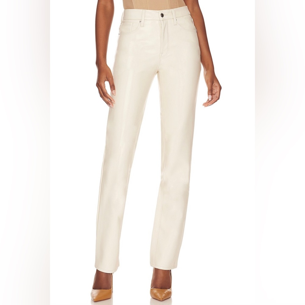 Good American Faux Leather Pants.